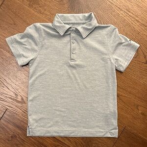 Classic Gray Kids Golf Shirt
